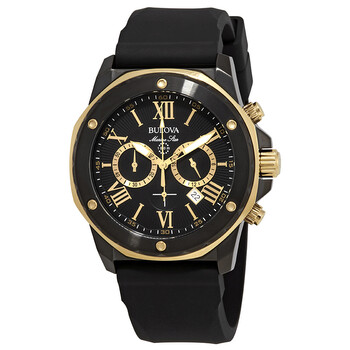 Đồng hồ Bulova Marine Star Chronograph Mặt Số Đen 98B278 Nam Chính hãng Sale giá Rẻ tại XaXi World