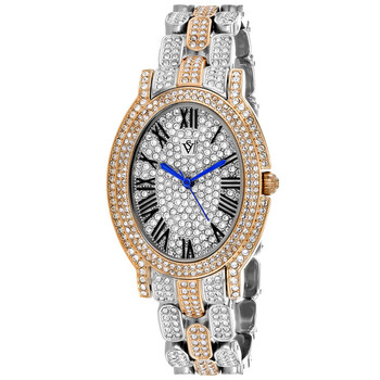 Đồng hồ Christian Van Sant Amore Quartz (máy pin) Mặt Màu Bạc CV7234 Nữ Chính hãng Sale giá Rẻ tại XaXi World