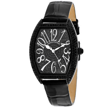 Đồng hồ Christian Van Sant Elegant Quartz (máy pin) Mặt Số Đen CV4823 Nữ Chính hãng Sale giá Rẻ tại XaXi World