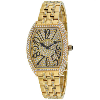 Đồng hồ Christian Van Sant Elegant Sparkle Quartz (máy pin) Mặt Vàng Gold CV0261 Nữ Chính hãng Sale giá Rẻ tại XaXi World
