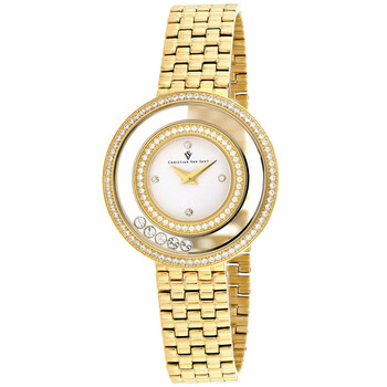 Đồng hồ Christian Van Sant Gracieuse Quartz (máy pin) Mặt Trắng CV4831 Nữ Chính hãng Sale giá Rẻ tại XaXi World