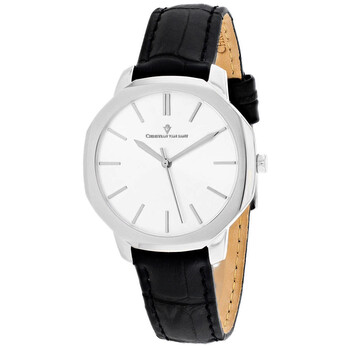 Đồng hồ Christian Van Sant Octave Slim Quartz (máy pin) Mặt Màu Bạc CV0501 Nữ Chính hãng Sale giá Rẻ tại XaXi World