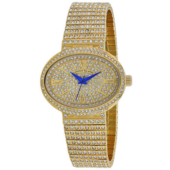 Đồng hồ Christian Van Sant Sparkler Quartz (máy pin) Mặt Vàng Gold CV0251 Nữ Chính hãng Sale giá Rẻ tại XaXi World