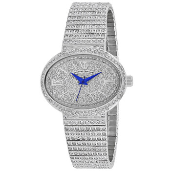 Đồng hồ Christian Van Sant Sparkler Quartz (máy pin) Mặt Màu Bạc CV0250 Nữ Chính hãng Sale giá Rẻ tại XaXi World