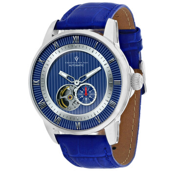 Đồng hồ Christian Van Sant Viscay Automatic (máy cơ) Mặt Xanh CV0553 Nam Chính hãng Sale giá Rẻ tại XaXi World