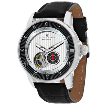 Đồng hồ Christian Van Sant Viscay Automatic (máy cơ) Mặt Trắng CV0550 Nam Chính hãng Sale giá Rẻ tại XaXi World