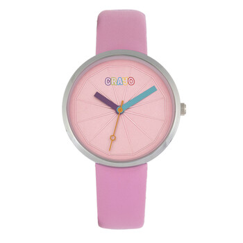 Đồng hồ Crayo Metric Quartz (máy pin) Mặt Hồng CRACR5804 Unisex Chính hãng Sale giá Rẻ tại XaXi World