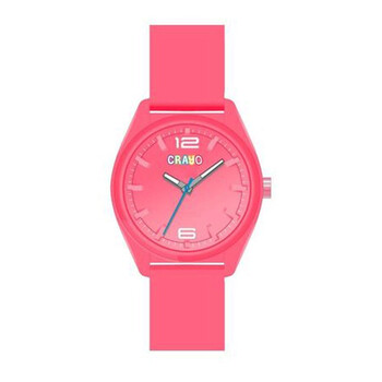 Đồng hồ Crayo Dynamic Mặt Hồng CR4807 Unisex Chính hãng Sale giá Rẻ tại XaXi World