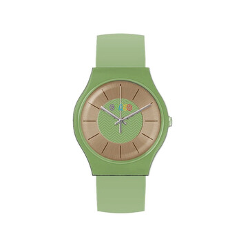 Đồng hồ Crayo Trinity Rose Dial Dây Giả Da Xanh Lá CRACR4403 Unisex Chính hãng Sale giá Rẻ tại XaXi World