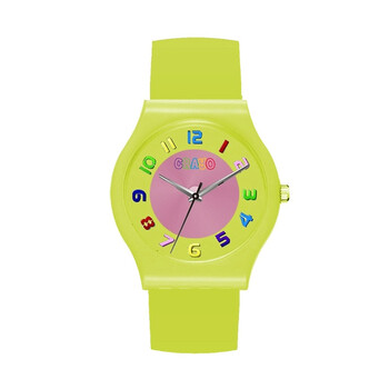 Đồng hồ Crayo Jubilee Mặt Vàng Yellow Leatherette CRACR4604 Unisex Chính hãng Sale giá Rẻ tại XaXi World
