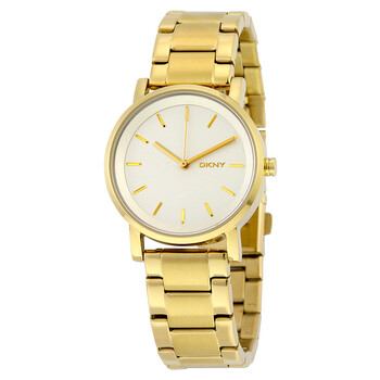 Đồng hồ Dkny Soho Mặt Trắng Yellow Gold-tone NY2343 Nữ Chính hãng Sale giá Rẻ tại XaXi World