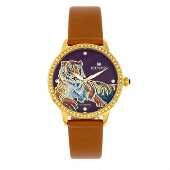 Đồng hồ Empress Diana Tiger Automatic (máy cơ) Crystal EMPEM3004 Nữ Chính hãng Sale giá Rẻ tại XaXi World