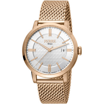 Đồng hồ Ferre Milano Classic Quartz (máy pin) Mặt Trắng FM1G156M0061 Nam Chính hãng Sale giá Rẻ tại XaXi World