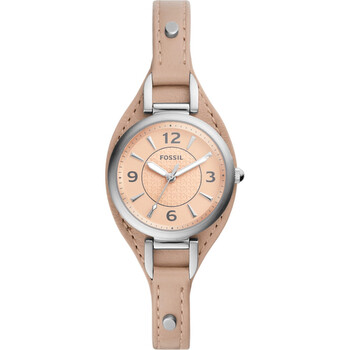 Đồng hồ Fossil Carlie Quartz (máy pin) Cream Dial ES5213 Nữ Chính hãng Sale giá Rẻ tại XaXi World
