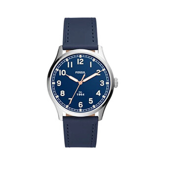 Đồng hồ Fossil Dayliner Quartz (máy pin) Mặt Xanh FS5924 Nam Chính hãng Sale giá Rẻ tại XaXi World