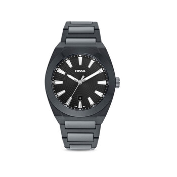 Đồng hồ Fossil Everett Quartz (máy pin) Mặt Số Đen CE5027 Nam Chính hãng Sale giá Rẻ tại XaXi World