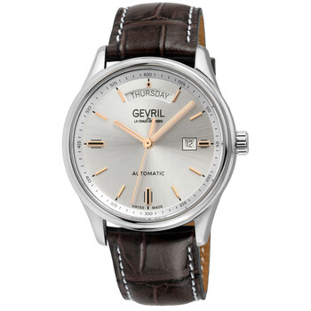 Đồng hồ Gevril Excelsior Automatic (máy cơ) Mặt Màu Bạc 48201 Nam Chính hãng Sale giá Rẻ tại XaXi World