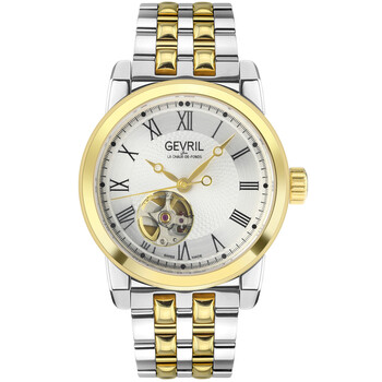 Đồng hồ Gevril Madison Automatic (máy cơ) Mặt Màu Bạc Two-tone 2586 Nam Chính hãng Sale giá Rẻ tại XaXi World