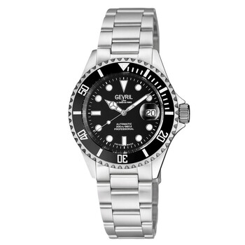 Đồng hồ Gevril Wallstreet Automatic (máy cơ) Mặt Số Đen 4850A Nam Chính hãng Sale giá Rẻ tại XaXi World