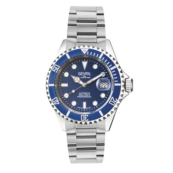 Đồng hồ Gevril Wallstreet Automatic (máy cơ) Mặt Xanh 4851A Nam Chính hãng Sale giá Rẻ tại XaXi World