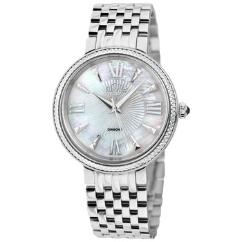Đồng hồ Gv2 By Gevril Genoa Diamond Mặt Khảm Xà Cừ 12530 Nữ Chính hãng Sale giá Rẻ tại XaXi World