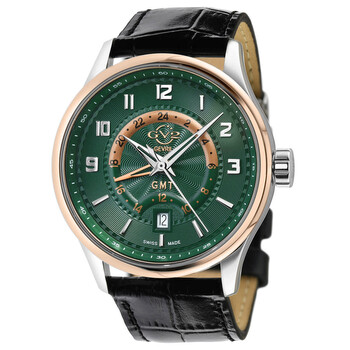 Đồng hồ Gv2 By Gevril Giromondo Quartz (máy pin) Mặt Xanh Lá 42304 Nam Chính hãng Sale giá Rẻ tại XaXi World