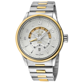 Đồng hồ Gv2 By Gevril Giromondo Quartz (máy pin) Mặt Màu Bạc 42307B Nam Chính hãng Sale giá Rẻ tại XaXi World
