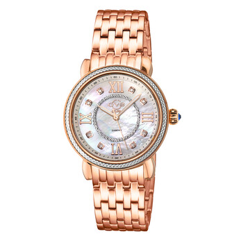 Đồng hồ Gv2 By Gevril Marsala Diamond Mặt Khảm Xà Cừ 9863B Nữ Chính hãng Sale giá Rẻ tại XaXi World