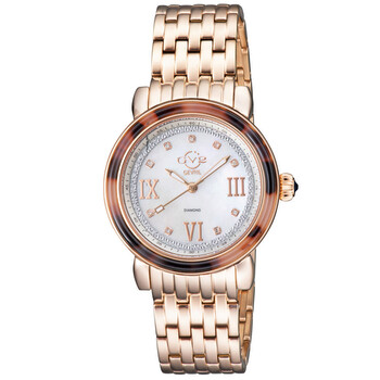 Đồng hồ Gv2 By Gevril Marsala Tortoise Diamond Mặt Khảm Xà Cừ 9853B Nữ Chính hãng Sale giá Rẻ tại XaXi World