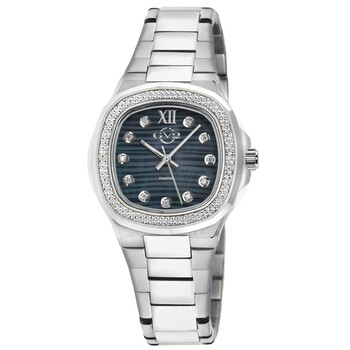 Đồng hồ Gv2 By Gevril Potente Quartz (máy pin) Diamond 18200B Nữ Chính hãng Sale giá Rẻ tại XaXi World