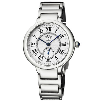 Đồng hồ Gv2 By Gevril Rome Quartz (máy pin) Mặt Trắng 12200B Nữ Chính hãng Sale giá Rẻ tại XaXi World