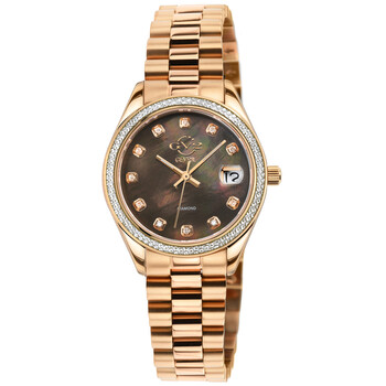 Đồng hồ Gv2 By Gevril Turin Quartz (máy pin) Diamond 12420B Nữ Chính hãng Sale giá Rẻ tại XaXi World
