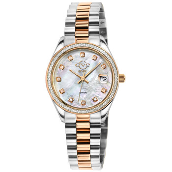Đồng hồ Gv2 By Gevril Turin Quartz (máy pin) Diamond 12423B Nữ Chính hãng Sale giá Rẻ tại XaXi World