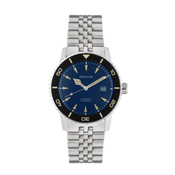 Đồng hồ Heritor Hurst Mặt Xanh Automatic (máy cơ) HERHS1902 Nam Chính hãng Sale giá Rẻ tại XaXi World