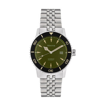 Đồng hồ Heritor Hurst Mặt Xanh Lá Automatic (máy cơ) HERHS1904 Nam Chính hãng Sale giá Rẻ tại XaXi World
