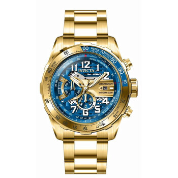 Đồng hồ Invicta Aviator Chronograph Quartz (máy pin) Mặt Xanh 36675 Nam Chính hãng Sale giá Rẻ tại XaXi World