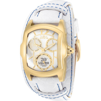 Đồng hồ Invicta Lupah GMT Quartz (máy pin) Mặt Màu Bạc 38008 Nữ Chính hãng Sale giá Rẻ tại XaXi World