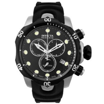 Đồng hồ Invicta Reserve Collection Chronograph Mặt Số Đen Black Rubber 5732 Nam Chính hãng Sale giá Rẻ tại XaXi World
