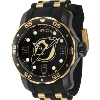 Đồng hồ Invicta NHL New Jersey Devils Quartz (máy pin) Mặt Số Đen 42310 Nam Chính hãng Sale giá Rẻ tại XaXi World