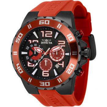 Đồng hồ Invicta Pro Diver Chronograph Quartz (máy pin) Mặt Số Đen 37757 Nam Chính hãng Sale giá Rẻ tại XaXi World