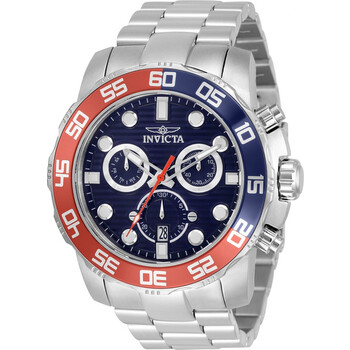 Đồng hồ Invicta Pro Diver Chronograph Quartz (máy pin) Mặt Xanh Pepsi Bezel 33298 Nam Chính hãng Sale giá Rẻ tại XaXi World