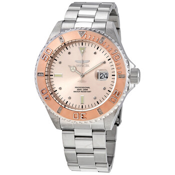 Đồng hồ Invicta Pro Diver Quartz (máy pin) Mặt Vàng Hồng 17309 Nam Chính hãng Sale giá Rẻ tại XaXi World