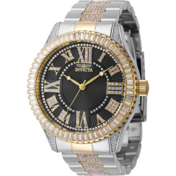 Đồng hồ Invicta Specialty Quartz (máy pin) Crystal Mặt Số Đen 44186 Nam Chính hãng Sale giá Rẻ tại XaXi World