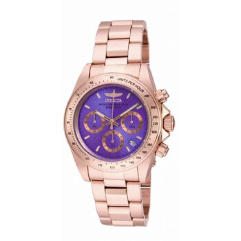 Đồng hồ Invicta Speedway Chronograph Purple Dial Rose Gold Ion-plated 16659 Nữ Chính hãng Sale giá Rẻ tại XaXi World