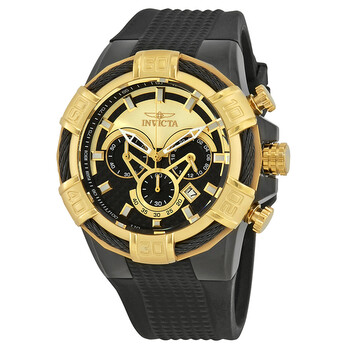 Đồng hồ Invicta Bolt Chronograph Black and Mặt Vàng Gold 24699 Nam Chính hãng Sale giá Rẻ tại XaXi World