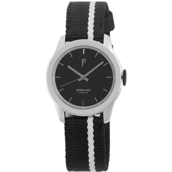 Đồng hồ Johan Eric Naestved Young Sporty Round Steel White Stripe Canvas Strap JE1400-04-007 Nam Chính hãng Sale giá Rẻ tại XaXi World