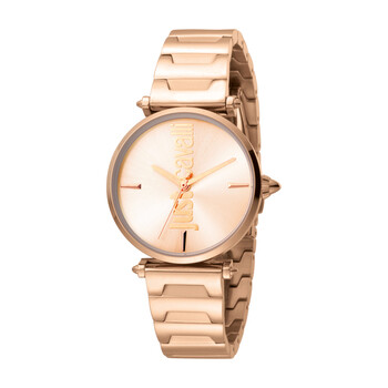 Đồng hồ Just Cavalli Armonia Quartz (máy pin) Mặt Vàng Hồng JC1L051M0085 Nữ Chính hãng Sale giá Rẻ tại XaXi World