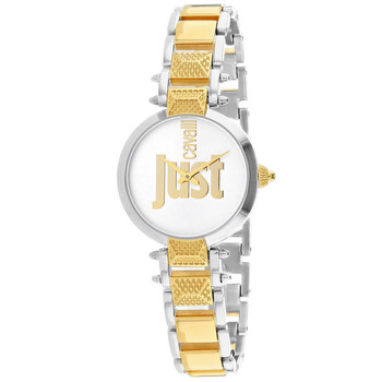 Đồng hồ Just Cavalli Just Mio Quartz (máy pin) Mặt Màu Bạc JC1L076M0105 Nữ Chính hãng Sale giá Rẻ tại XaXi World