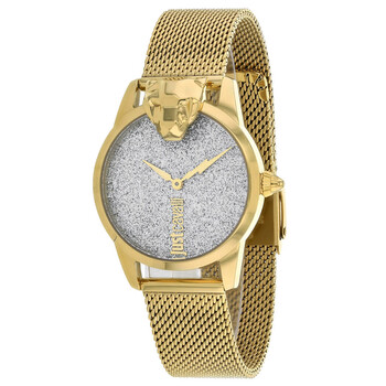 Đồng hồ Just Cavalli Mini Quartz (máy pin) Mặt Màu Bạc JC1L057M0335 Nữ Chính hãng Sale giá Rẻ tại XaXi World