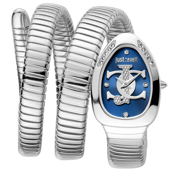 Đồng hồ Just Cavalli Snake Mặt Xanh JC1L228M0025 Nữ Chính hãng Sale giá Rẻ tại XaXi World